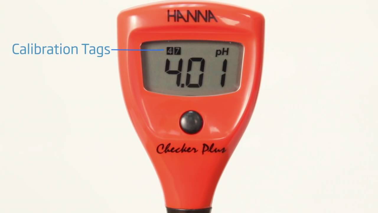 HIỆU CHUẨN BÚT ĐO PH CHECKER HI98100 & HI98103