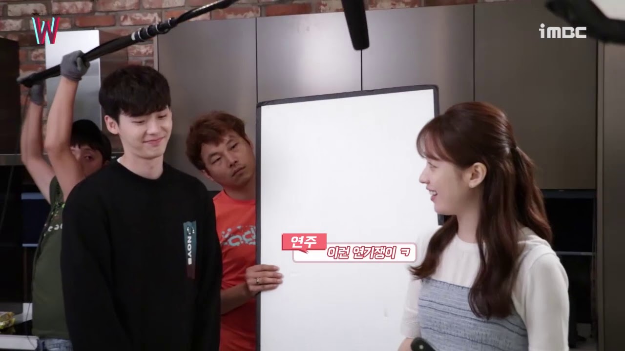 [#더블유] 강철의 웃음참기&연주의 자체CG! #TVPP메이킹 #W