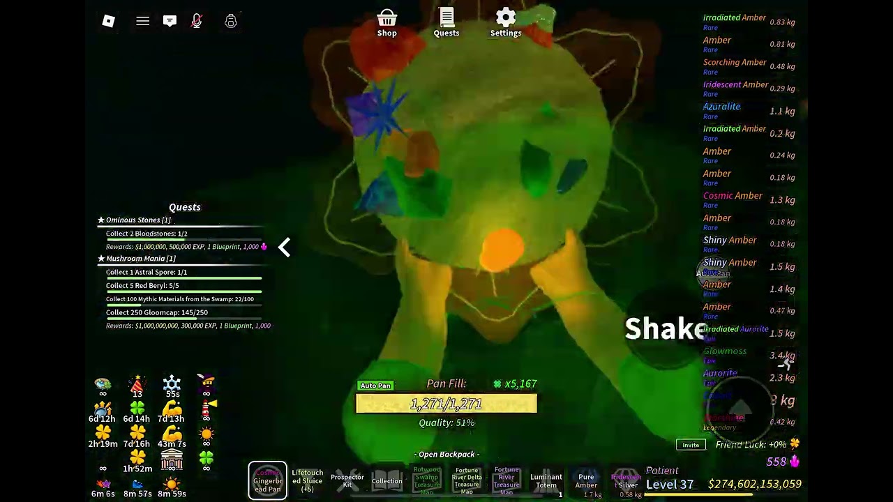 Panning for gems in Roblox part 5