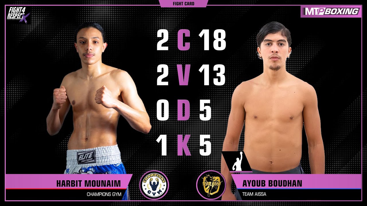HARBIT MOUNAIM VS AYOUB BOUDHAN