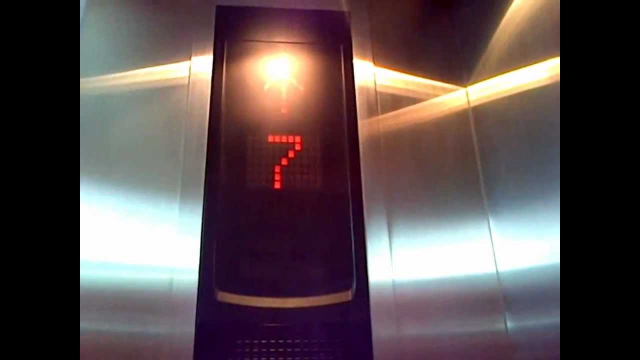 (2013 First Ride) RS Puri Indah (Puri Indah Hospital), Jakarta: Mitsubishi Traction Elevator
