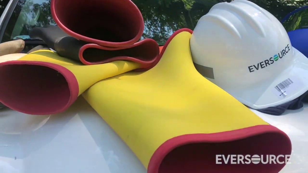 Eversource dielectric lab used to test and inspect all personal safety equipment for employees