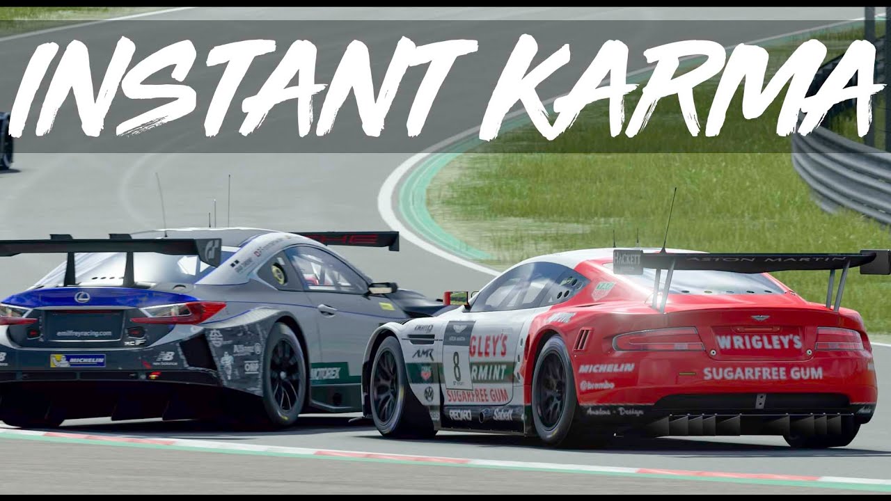INSTANT KARMA Being Dished Out On Gran Turismo Sport...