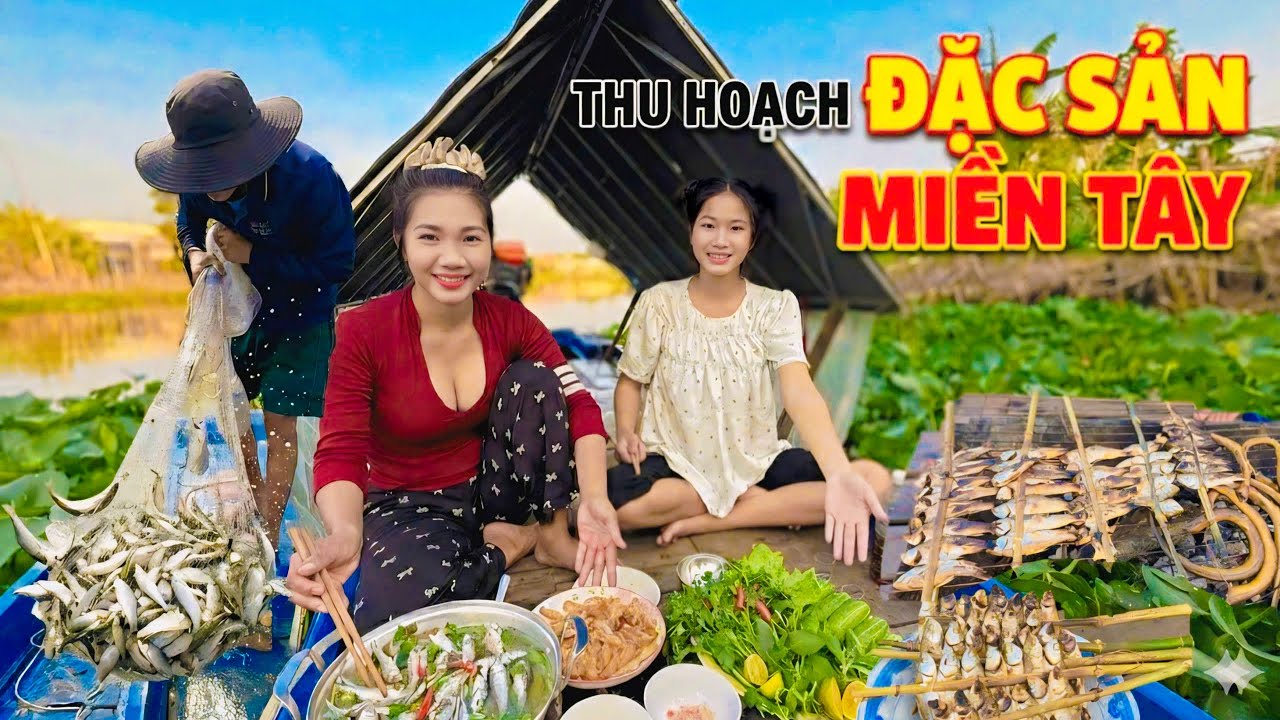 Sông Nước Cạn 1 Chài 40 Con Cá | Lộc Cá Lăng 