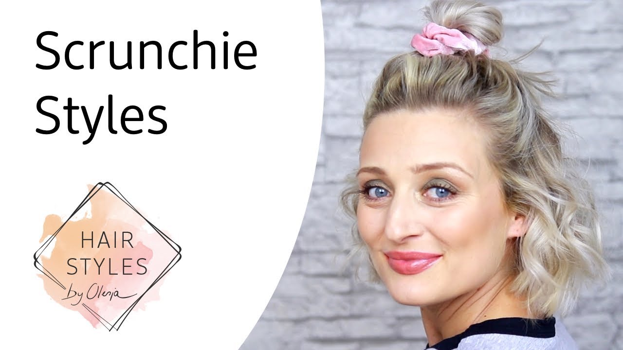 Scrunchie Hairstyles mit Olesja
