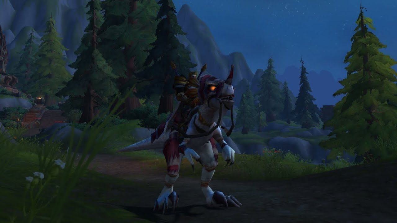 Swift Albino Raptor | Epic Mount Drop (WoW)