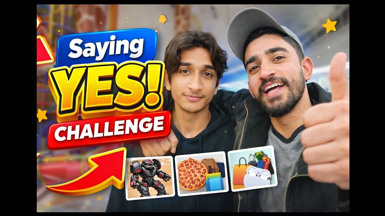Aj ma na Abdullah k Sath yes challenge khela 🤭#SayingYesChallenge#YesChallenge#ChallengeVideo#Funny