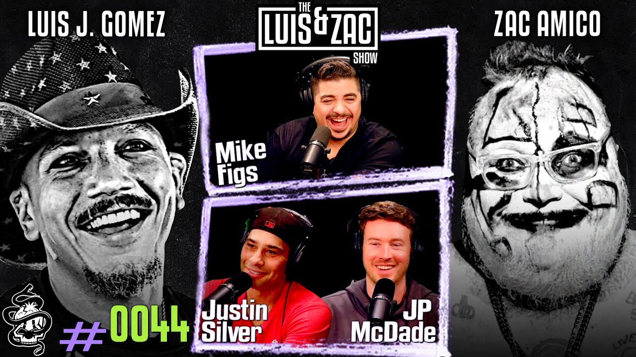 Mike Figs, Justin Silver and JP McDade | Luis and Zac show Ep 0044