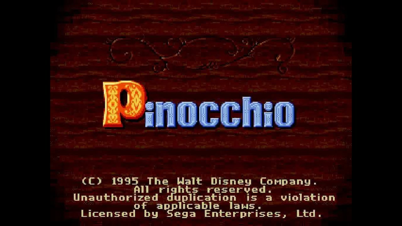 Genesis Longplay - Pinocchio