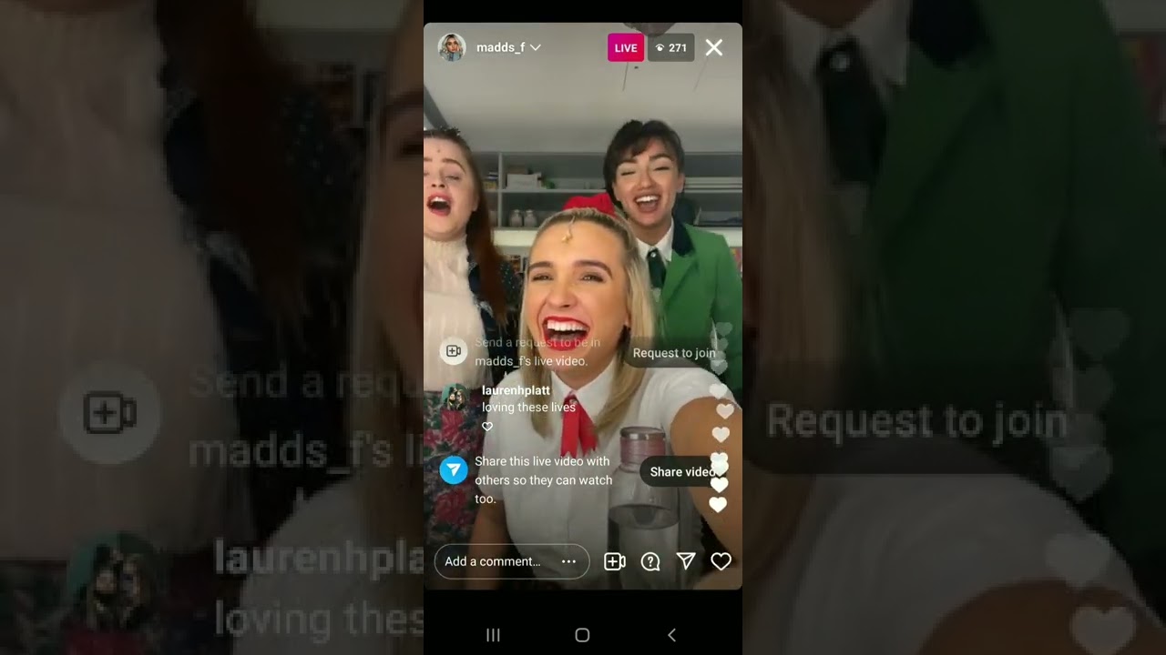 maddi firth insta live | heathers | mar 29, 2022