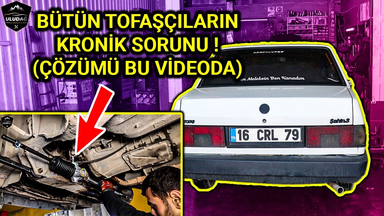 TOFAŞ ŞAHİN S HİDROLİK DİREKSİYON KUTUSU DEĞİŞİMİ (En Kolay Montaj)