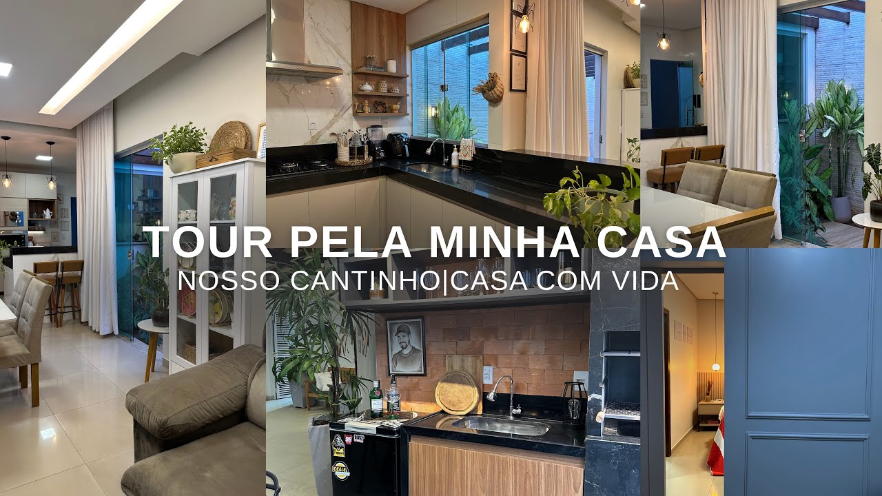 FINALMENTE, TOUR PELA MINHA CASA|  🏠✨Sejam bem-vindas!
