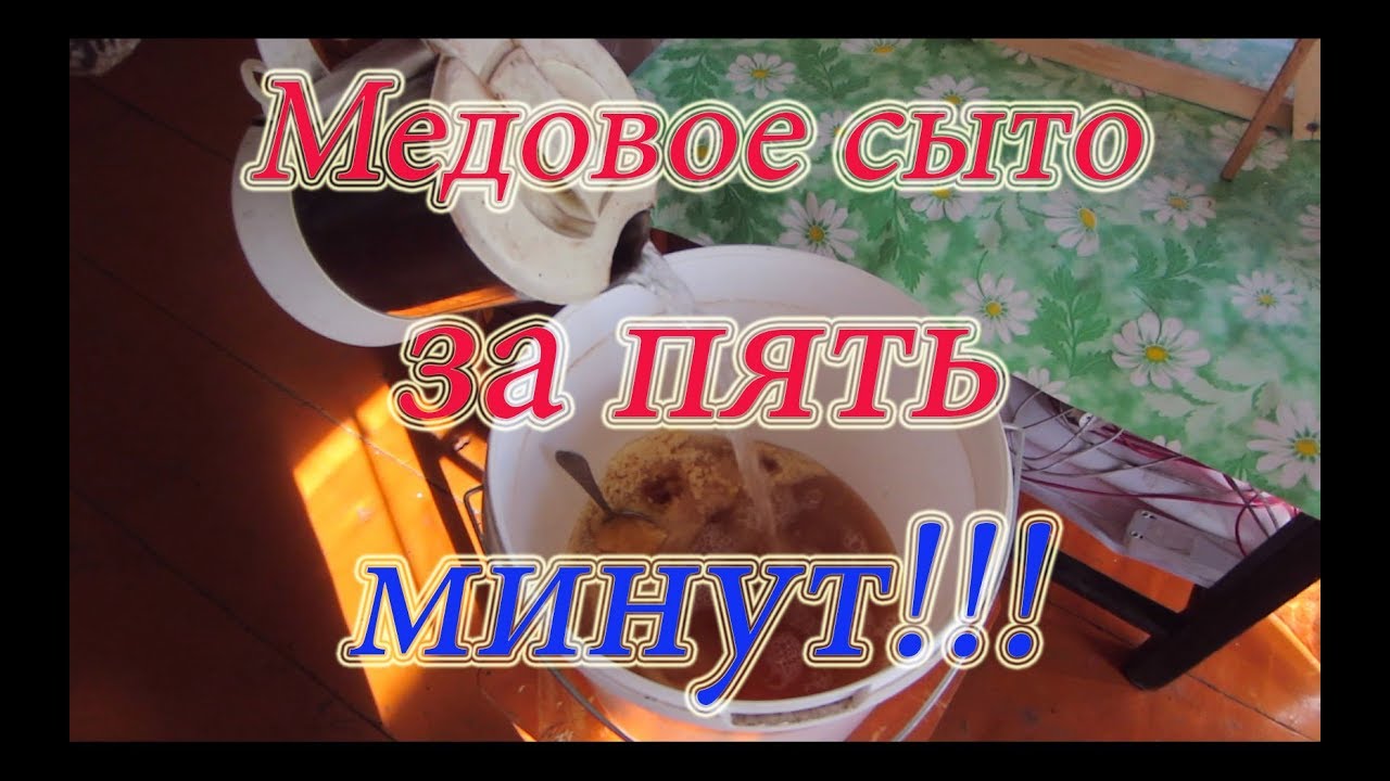 КАК СДЕЛАТЬ МЕДОВАЯ СЫТА ЗА 5 МИНУТ!!! ДЛЯ ПОДКОРМКИ СТАРТЁРОВ И ВОСПИТАЛОК🔥🔥🔥