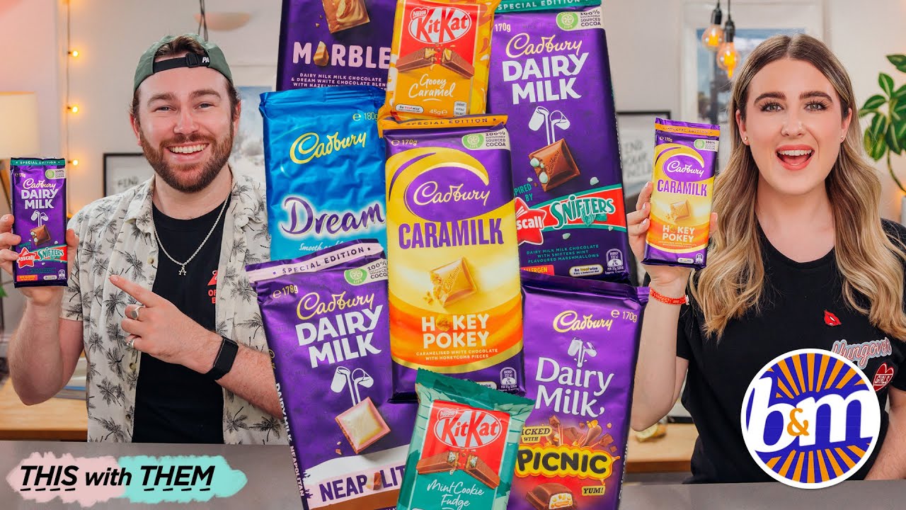 Trying Australian Chocolate we found at B&M! - This With Them