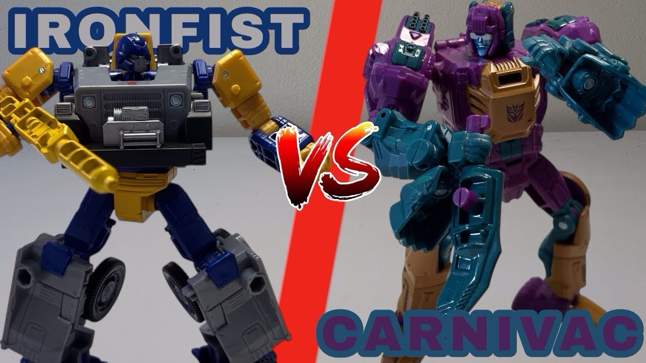 I Was Hoping This Would Be Better | Transformers Wreck N Doom collection Carnivac vs Ironfist review
