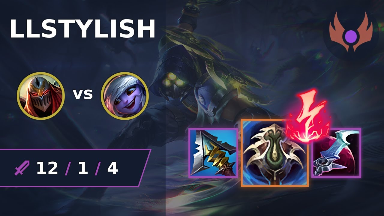 [ LLStylish ] Zed MID vs Tristana | NA MASTER | LOL Season 2024