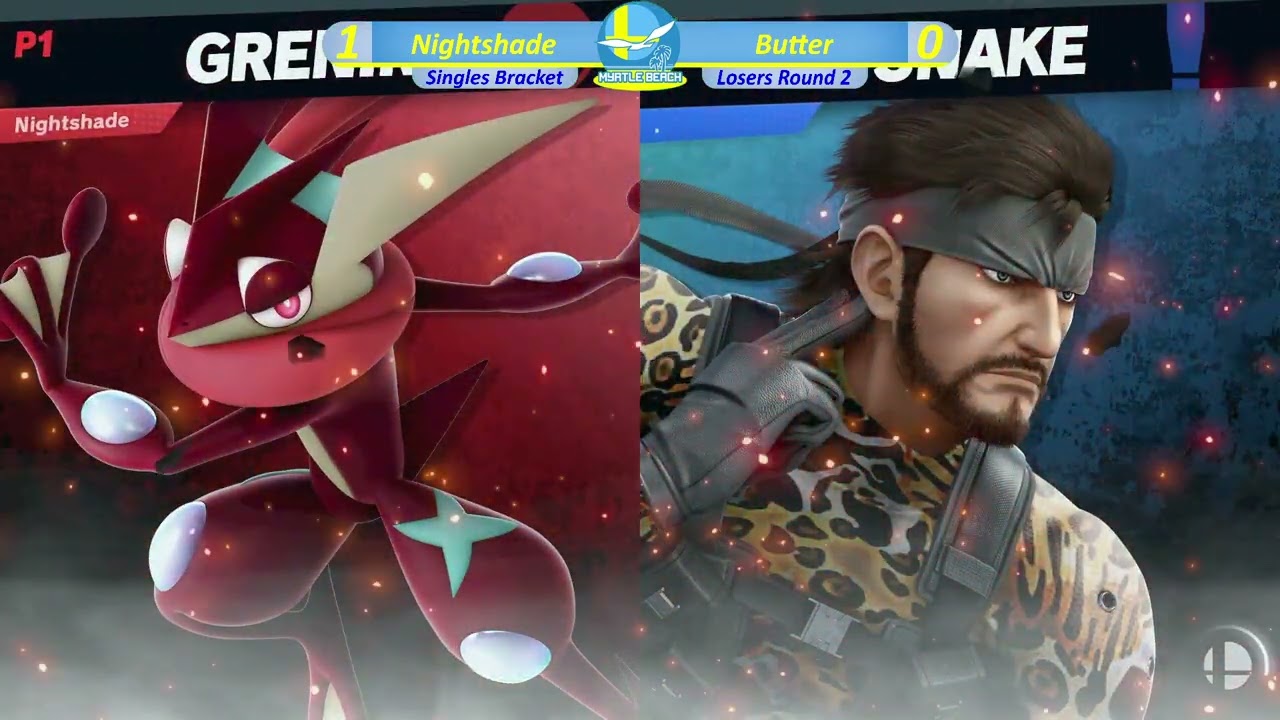 SocaSmash 166 Ultimate Singles: Nightshade (Greninja) vs Butter (Snake) Losers Round 2