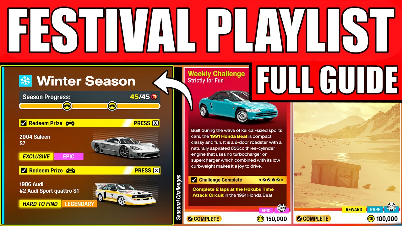 Forza Horizon 6: Фестивальный плейлист, зимний сезон &mdash; ПОЛНЫЙ ГАЙД! И все награды (Серия 6)