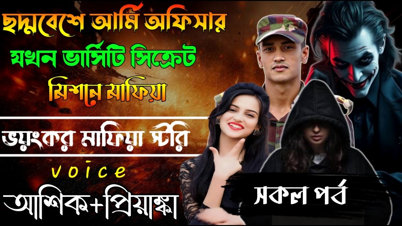 ছদ্দবেশী আমি অফিসার যখন সিক্রেট মিশনে গ্রামের রাখালের কাছে// সকল পর্ব // Mafia Story/ Ashik+Priyanka