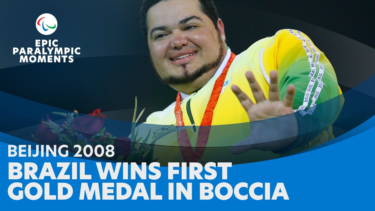 Beijing 2008: 🇧🇷 Brazil Wins First Gold Medal in Boccia at the Paralympics