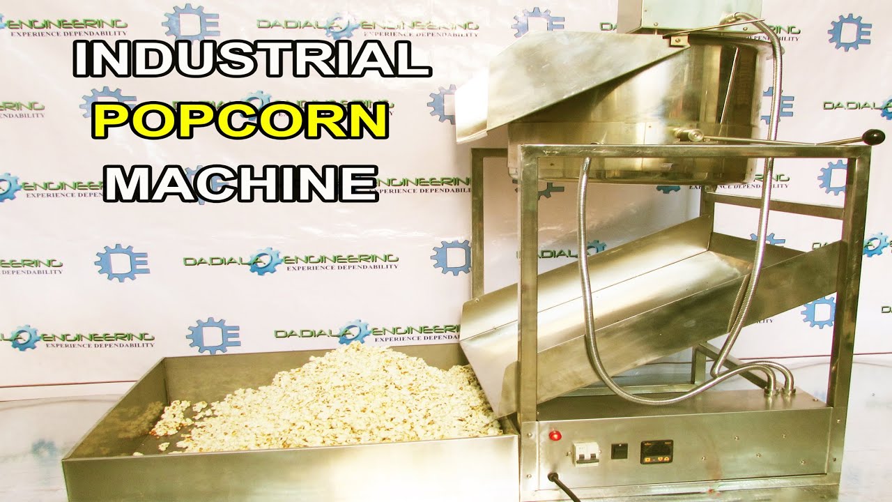 INDUSTRIAL POPCORN MACHINE DE006