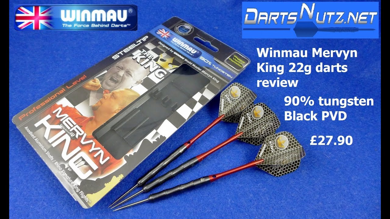 Wimau Mervyn King Black PVD 22g darts review