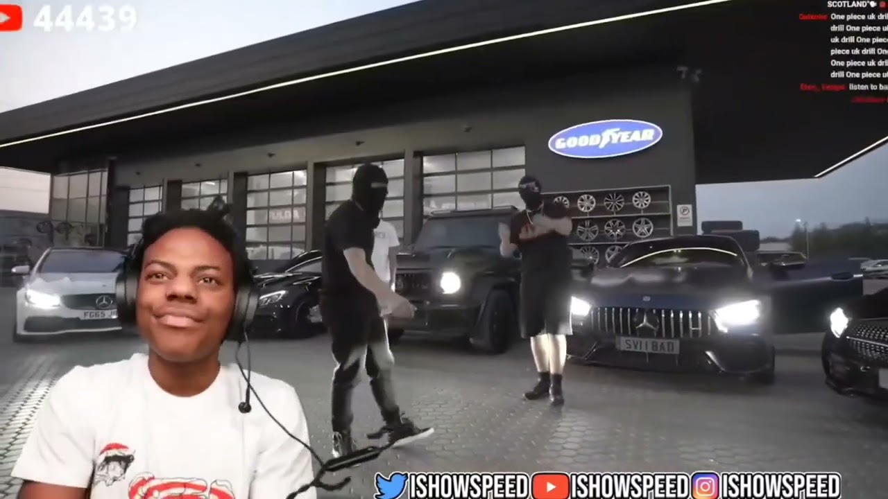 IShowSpeed Reacts To Albanian Rap BM-London View