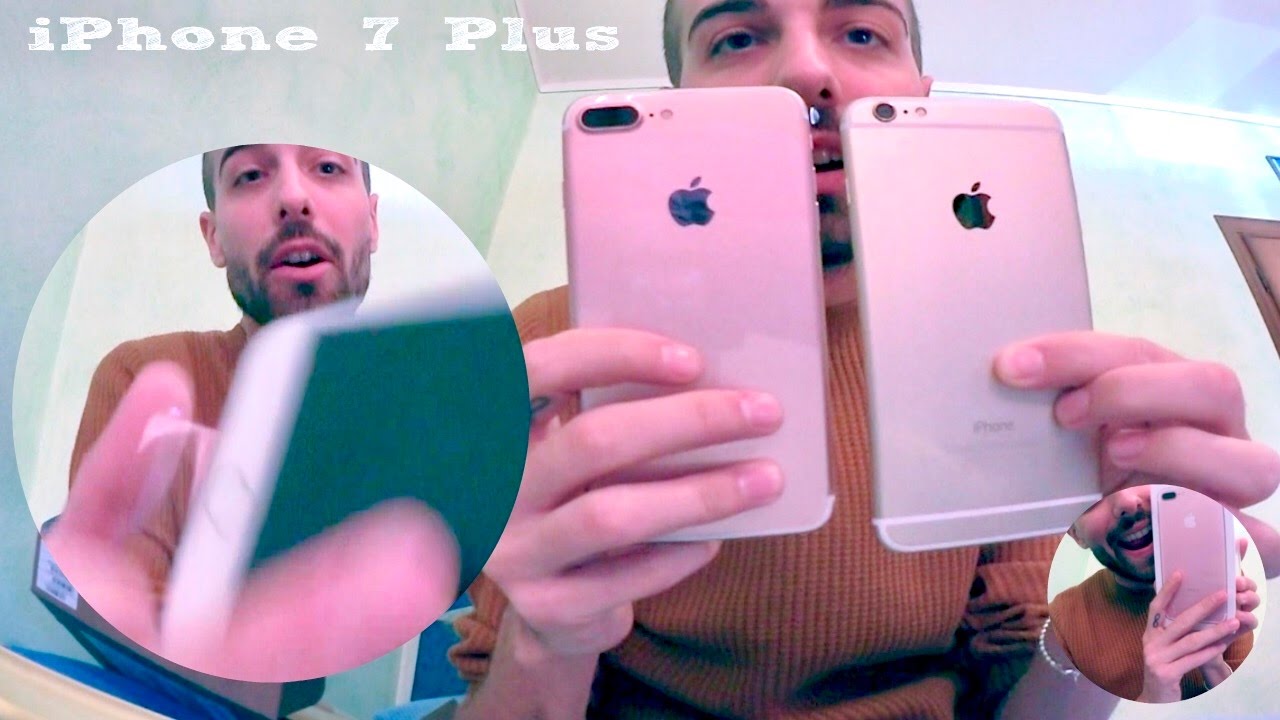 UN MESE PER AVERE L'IPHONE 7 PLUS ROSA E APPENA LO APRO MI CADE!!