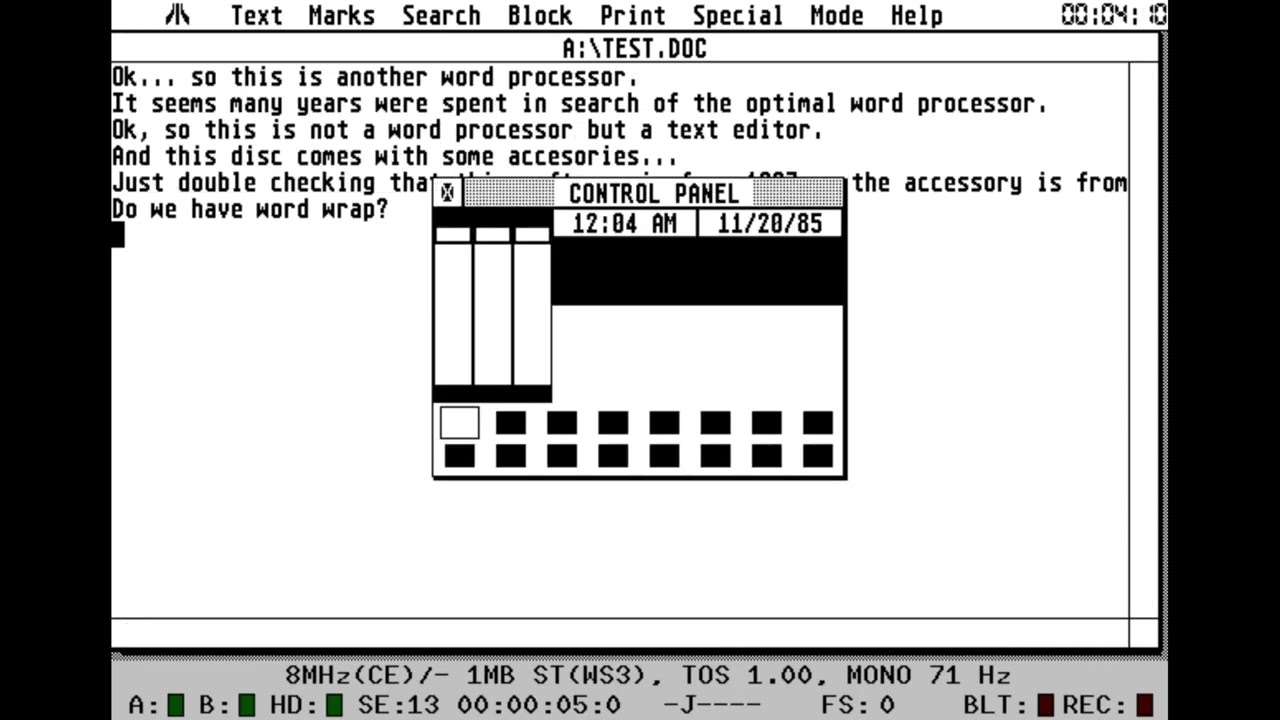 Tempus - 1987 - Atari ST