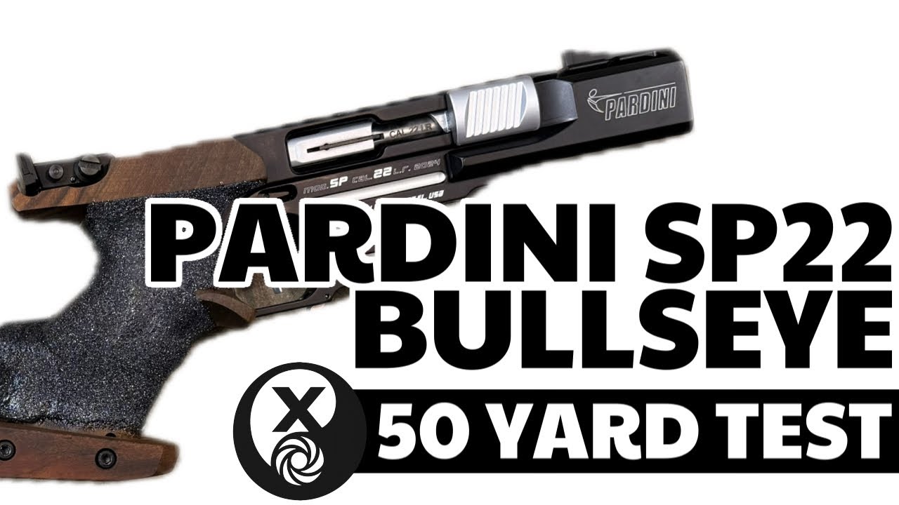 Pardini SP22 Bullseye - 50-Yard Test | How Does It Do?