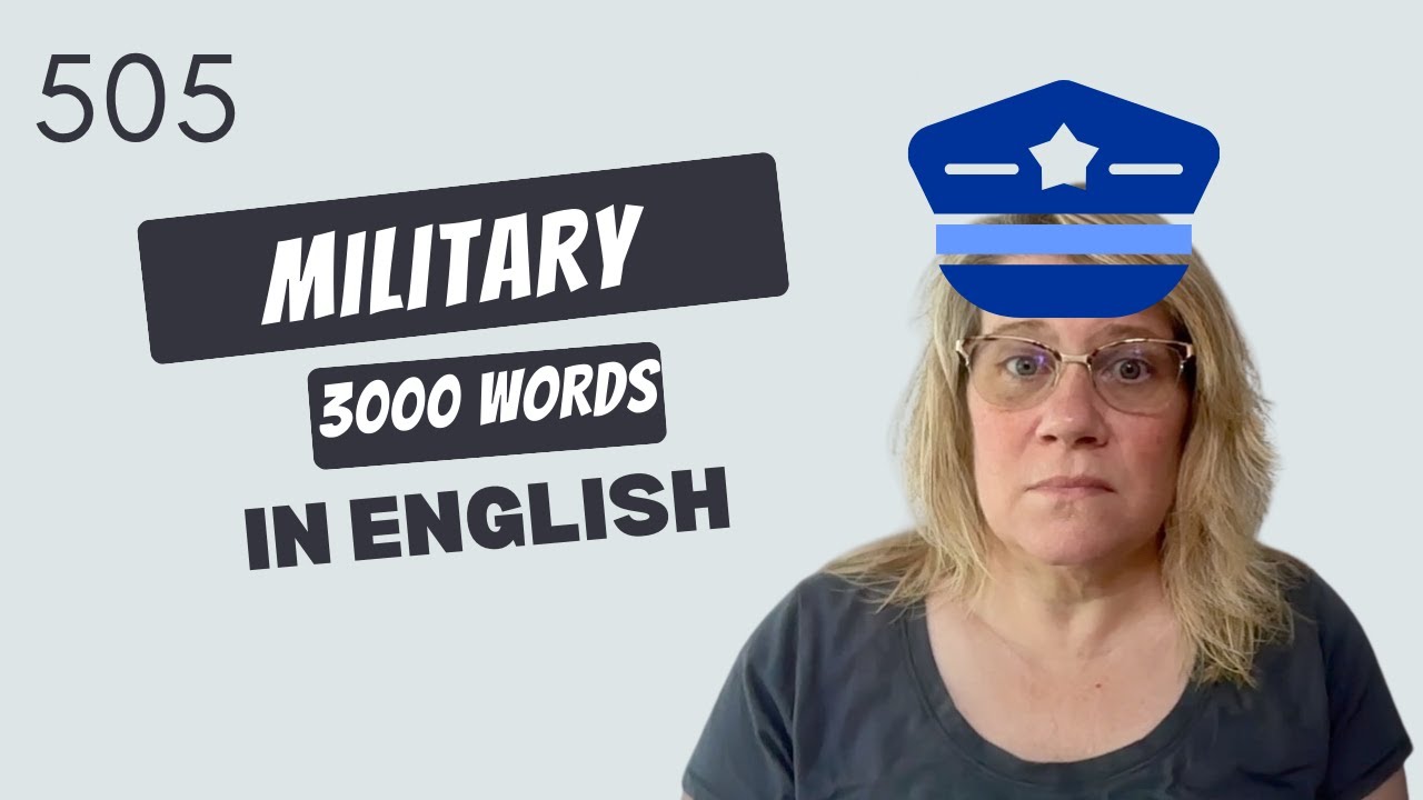 Learn English Vocabulary: “military” -Definitions, Usage, Collocations, and Opposites 505/3000