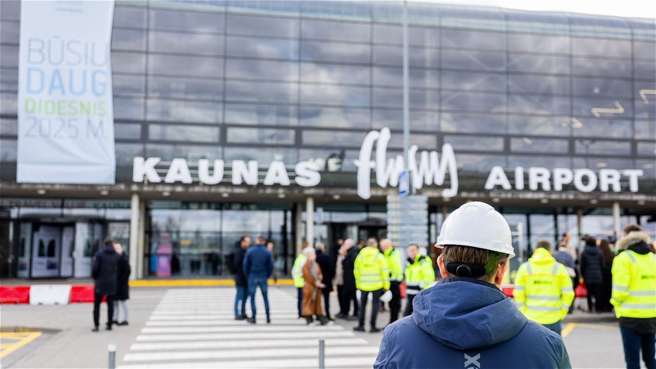 Naujovės oro uostuose: spalį Kaunas plečia keleivių terminalą, Vilnius naujina patikrą