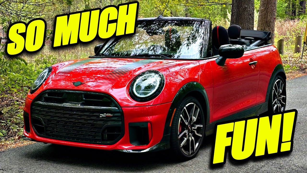A Thrilling Ride Ruined By Small Annoyances - 2025 Mini JCW Convertible Review