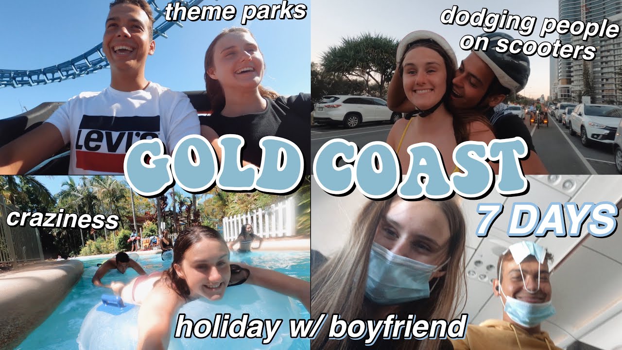 GOLD COAST VLOG | Movie World, Wet n Wild & Surfers Paradise *Rides & Funny Adventures*