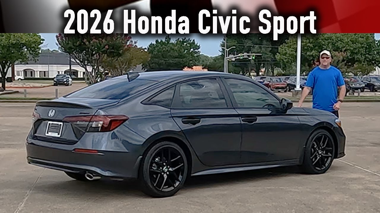 2026 Honda Civic Sport - Is It The Right Compact Sedan For You?