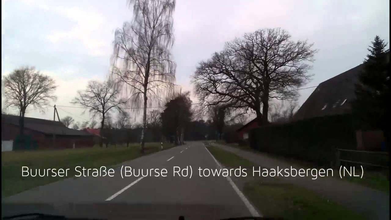 Crossing the German/Dutch Border---Alst&auml;tte(Germany)/Haaksbergen(NL)---13 February 2016