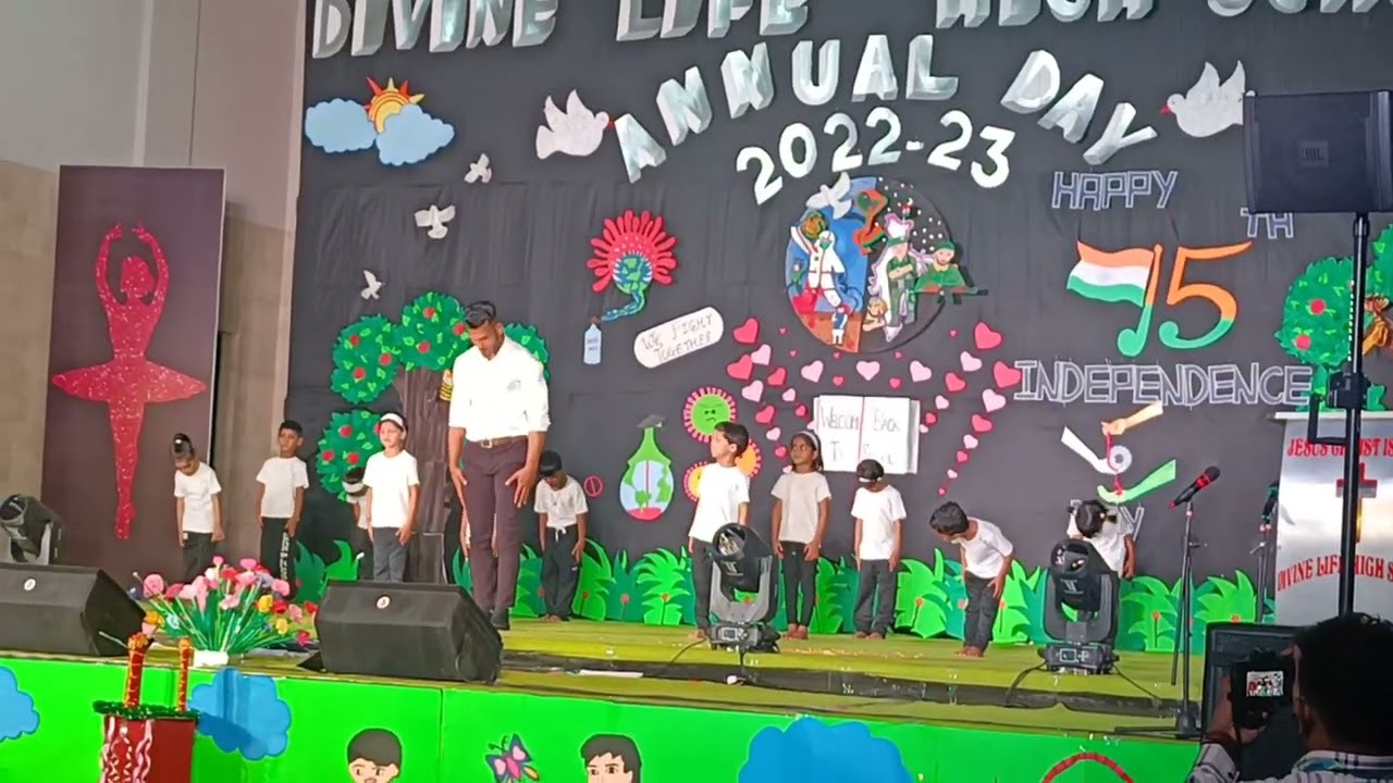 DIVINE LIFE HIGH  SCHOOL | Annual day | 2022-23 | #teacher #sir #twinsbro_rushipatil_omkarpatil