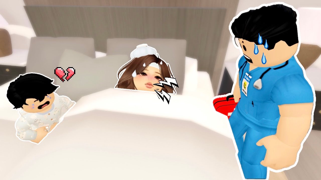 POPPY & AA MENJAGA MOMMY YANG TERTULAR SAKIT | 💖 Berry Avenue Roblox Indonesia