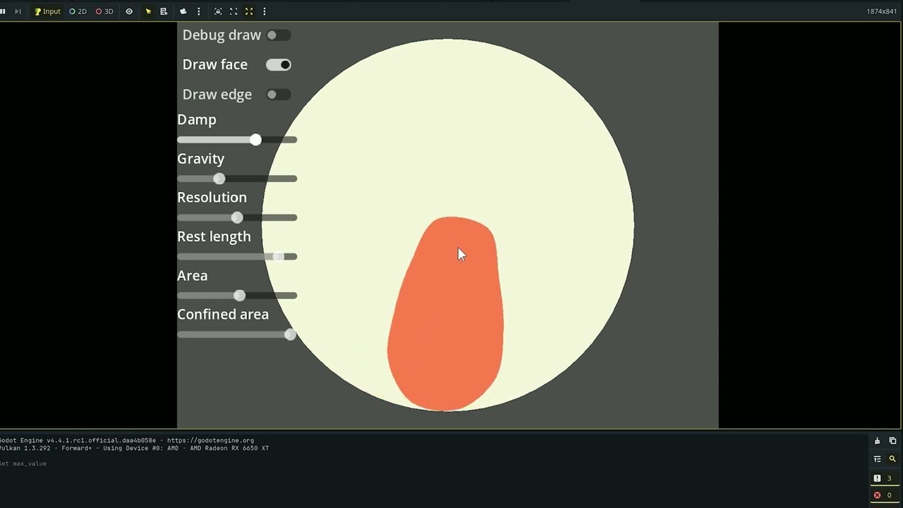 Blob Physics Demo | Godot 4.4