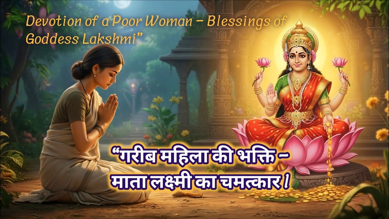  माँ लक्ष्मी की कठोर परीक्षा: बासी रोटी ने कैसे बदली एक गरीब की किस्मत?