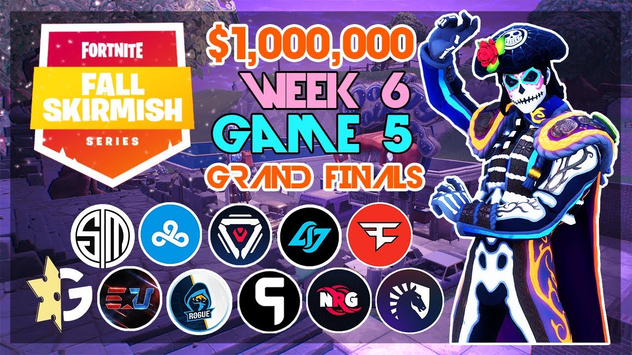 1 000 000 долларов США 🥊Осенняя схватка гранд-финала🥊 Неделя 6/Игра 5 (Fortnite)
