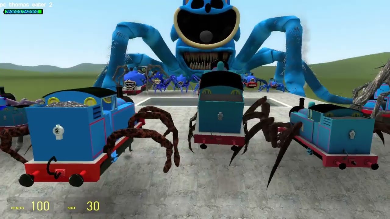 Thomas Takes Revenge on Choo Choo Charles and Cursed Thomas