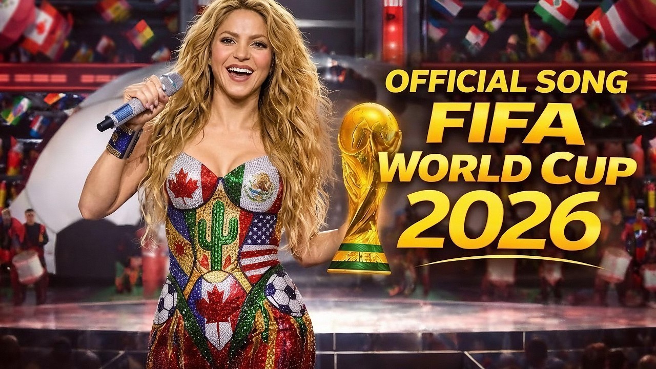 SHAKIRA - FIFA World Cup 2026 Official Anthem | World Cup 2026 Song (Lyrics )4K