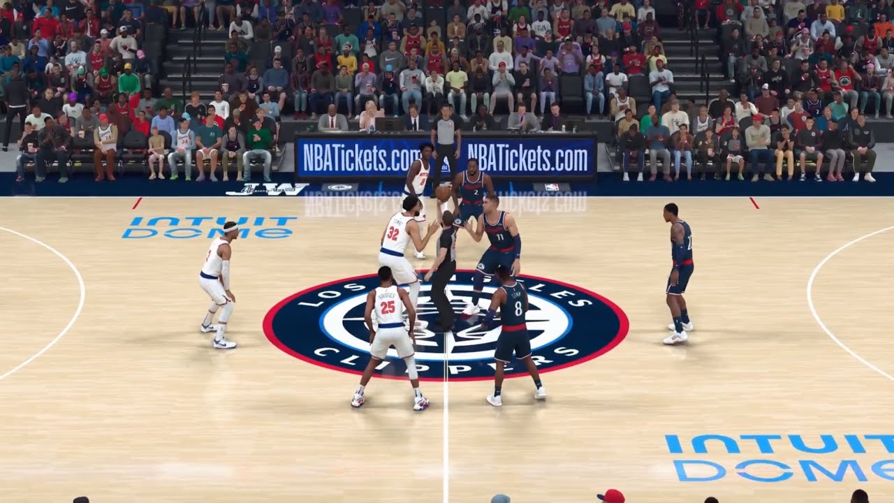 New York Knicks vs LA Clippers 3/9/2026 NBA 2K26 Gameplay