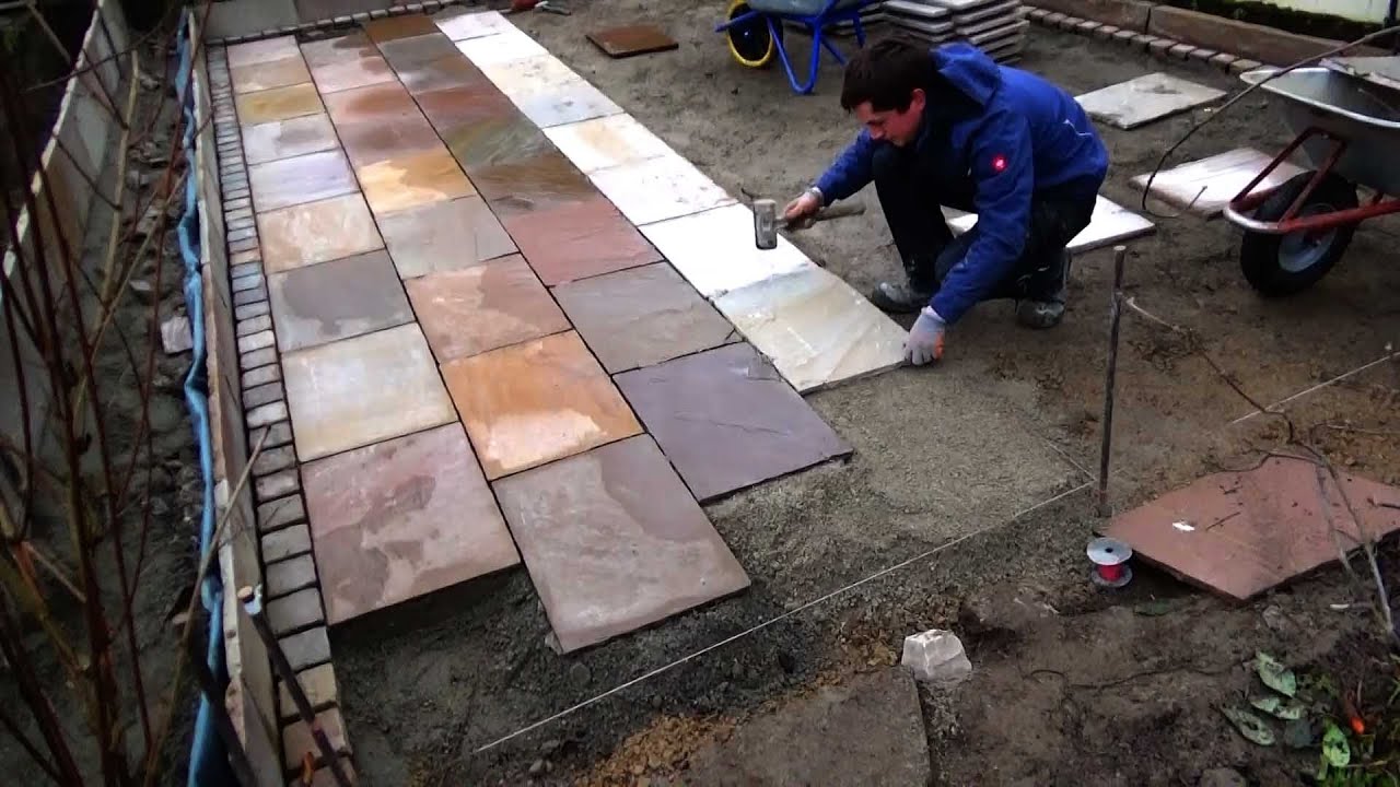 Terrasse selber bauen