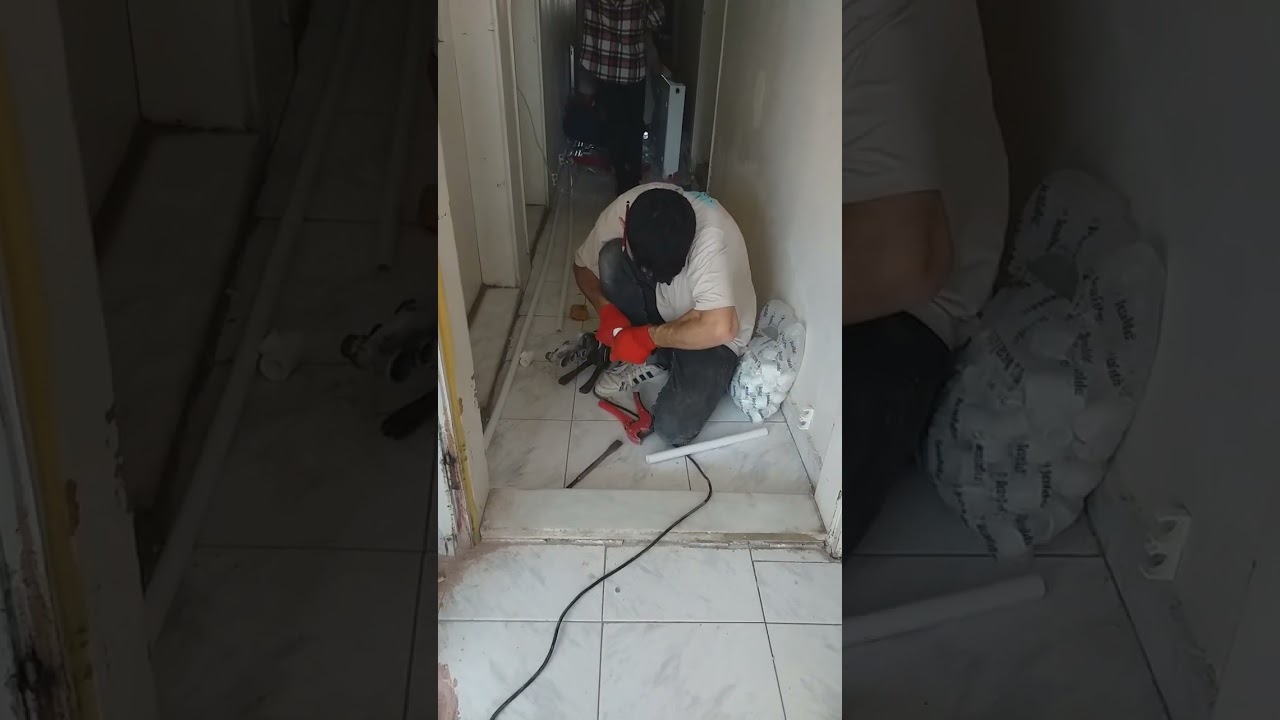 Doğalgaz döşemesi