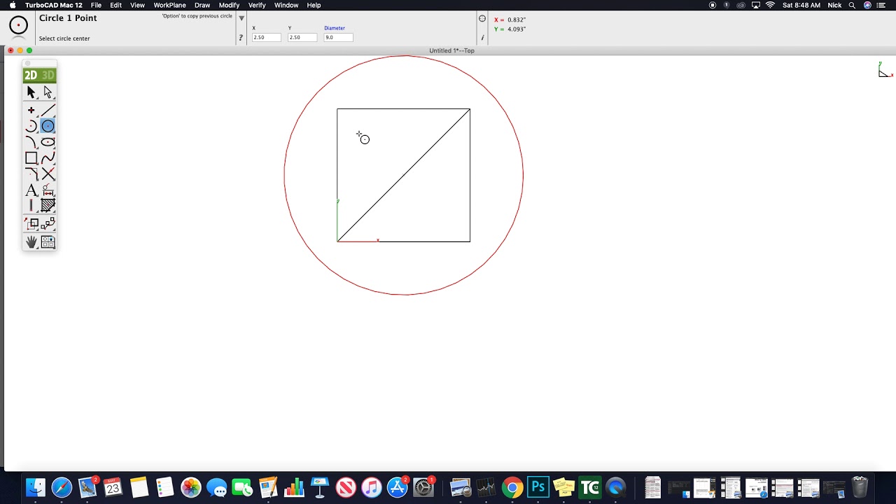 Turbo cad simple Drawing