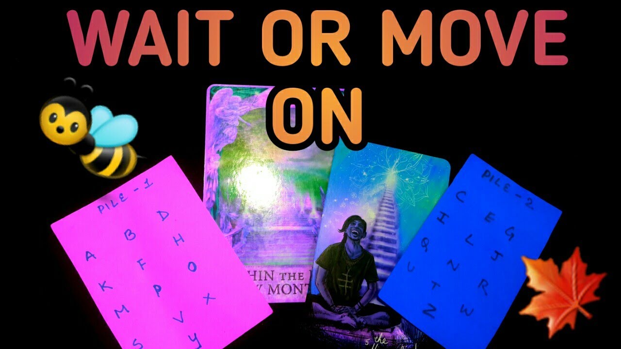 💕KYA AAP KO UNKA INTAZAAR KARNA CHAHIYE? WAIT OR MOVE ON?TAROT LOVERS 111-PICK A CARD-TAROT READING💕