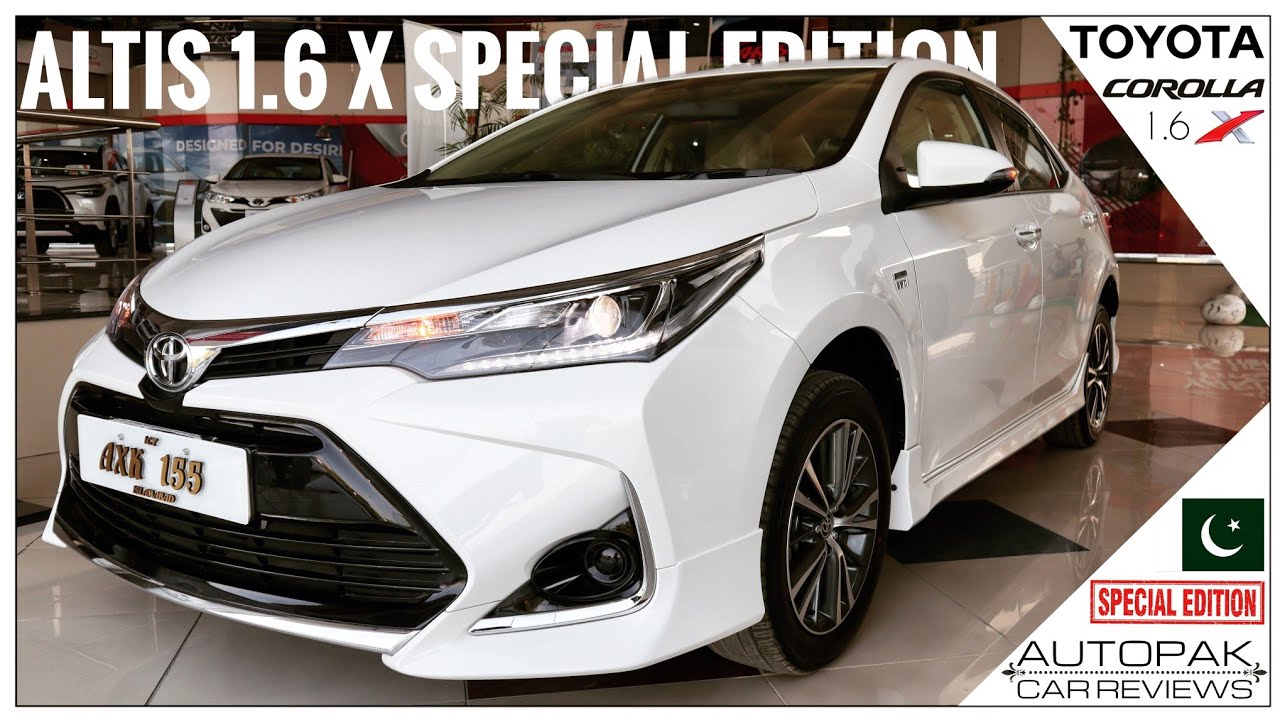 Toyota Corolla Altis 1.6 X Special Edition 2022. Detailed Review: Price, Specifications & Features