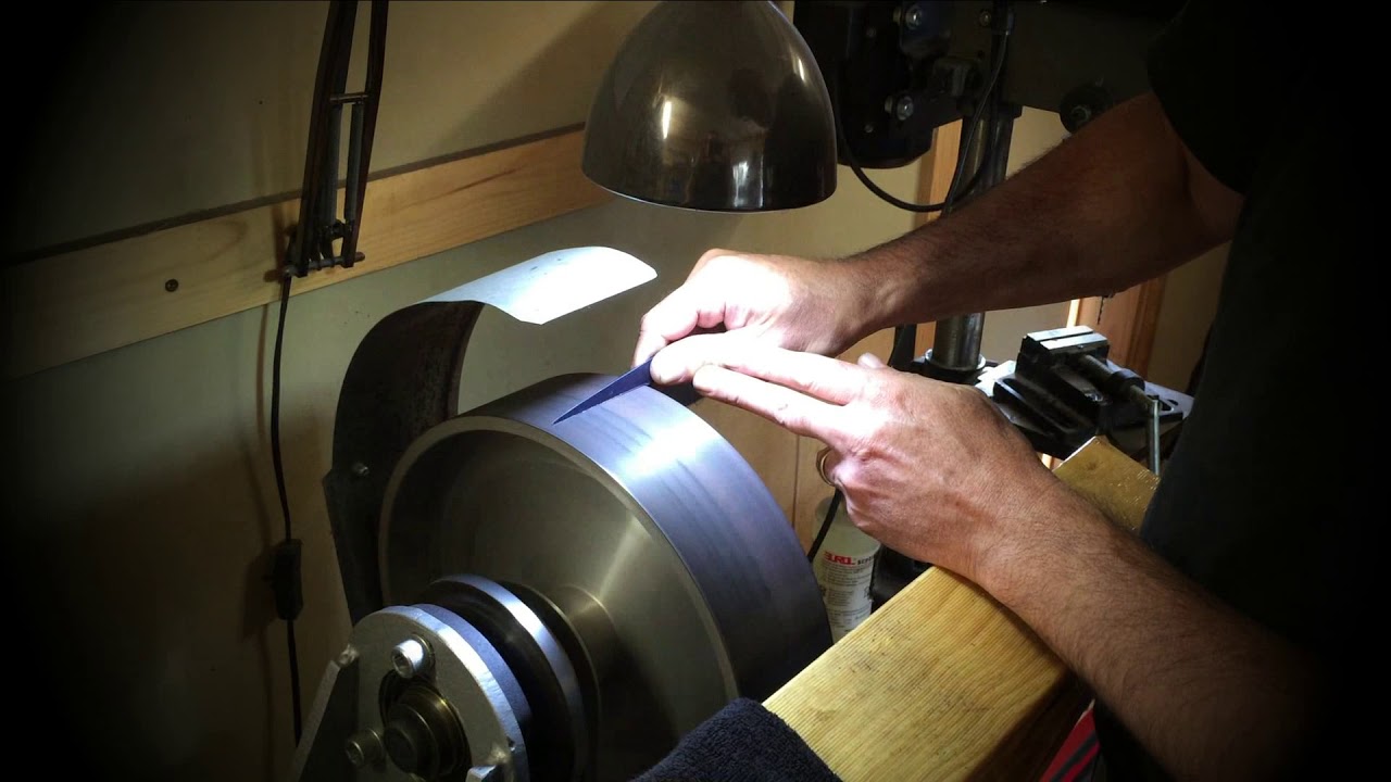 Scissor sharpening Video 2